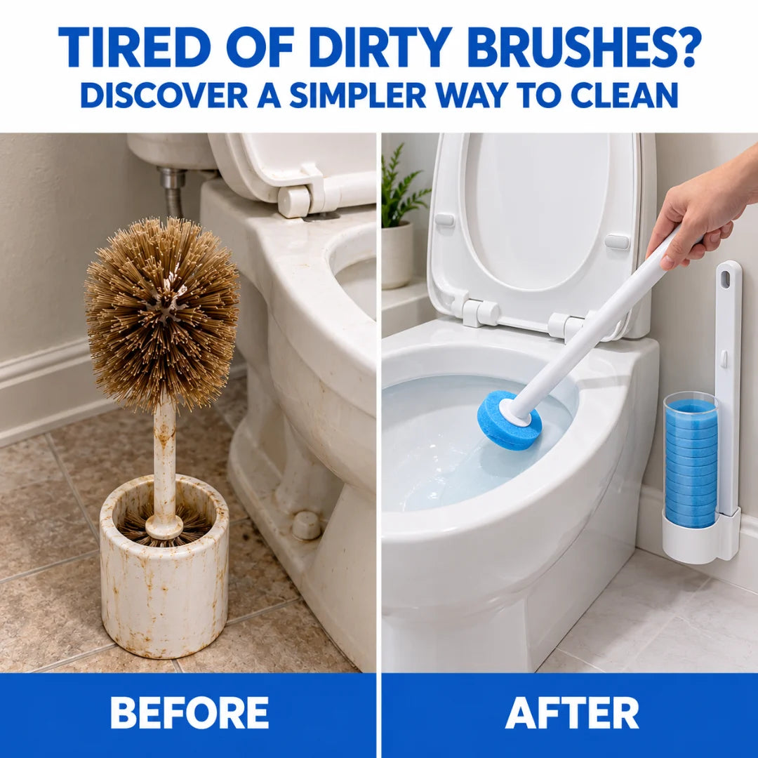 ToiletWand – Click, Scrub & Toss for a Cleaner Bathroom