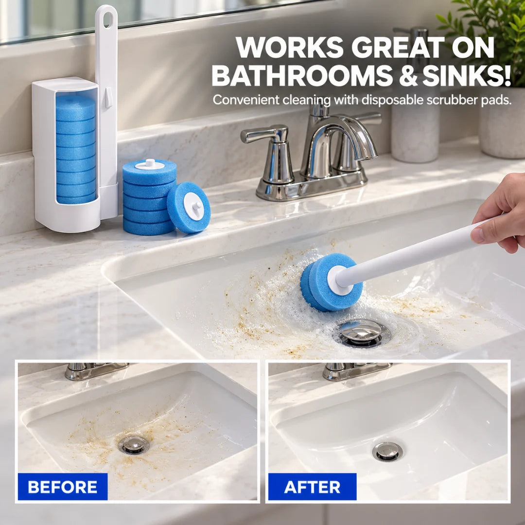 ToiletWand – Click, Scrub & Toss for a Cleaner Bathroom